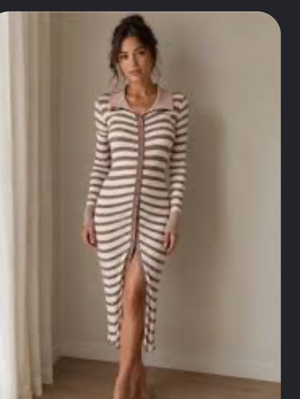 Free People Long Knit  Midi dress. Size: M  NWT